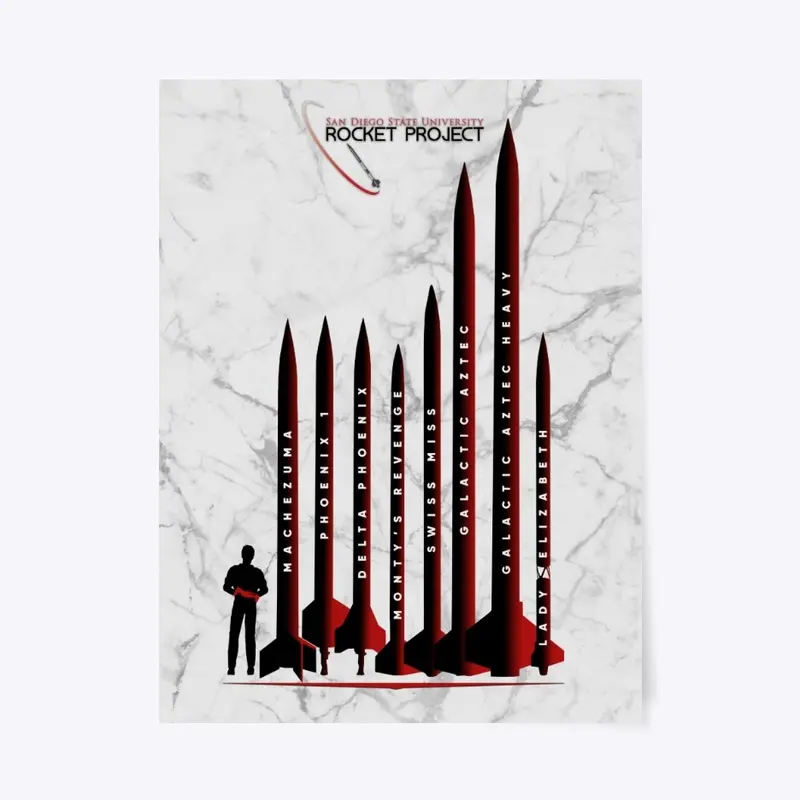 Rocket Project Historical Poster